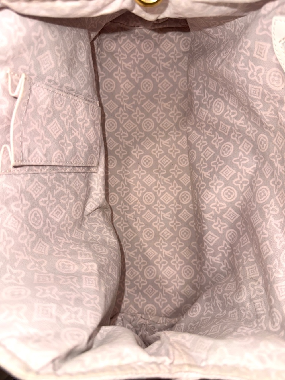 Louis Vuitton Limited Edition Pink Tahitienne Cabas PM Tote Bag 2008 LV Ivory - Picture 9 of 13